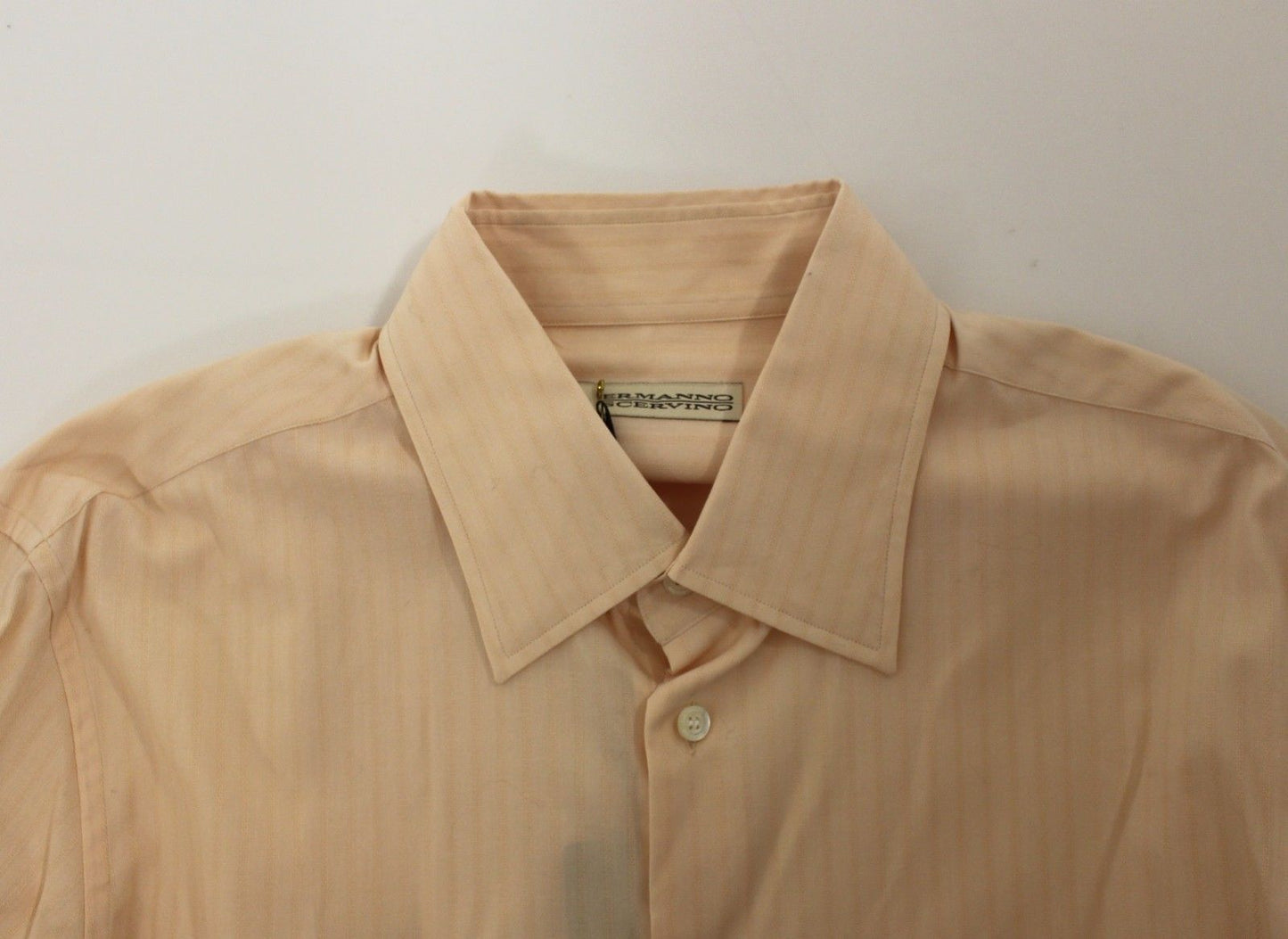 Ermanno Scervino Sunset Hues Striped Cotton Shirt