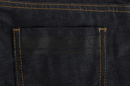 Costume National Chic Dark Blue Straight Fit Jeans