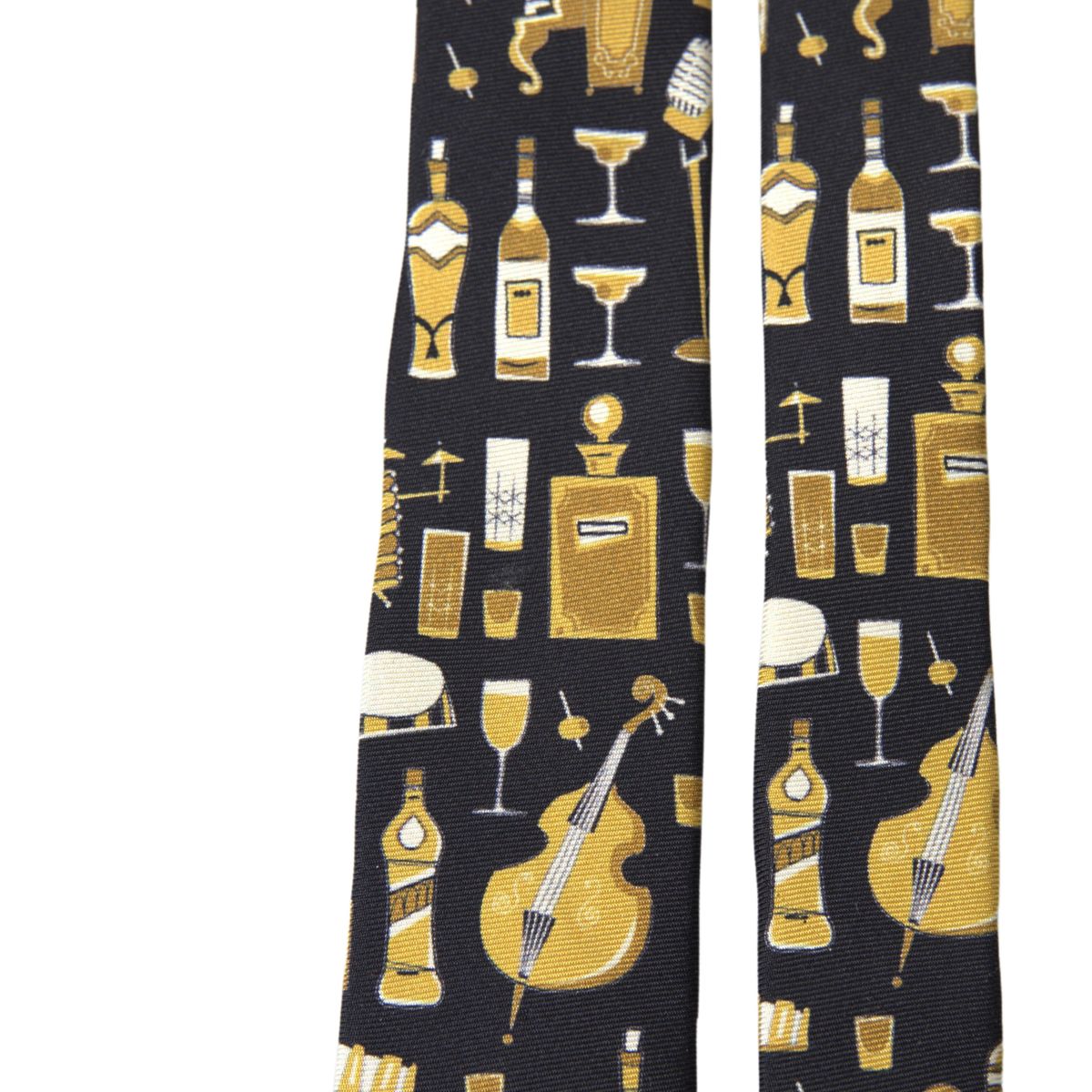 Dolce & Gabbana Exclusive Silk Tie with Musical Print