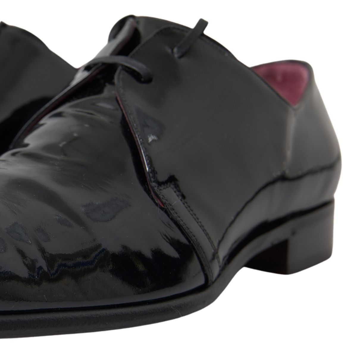 Dolce & Gabbana Elegant Black Patent Leather Formal Men's Shoes