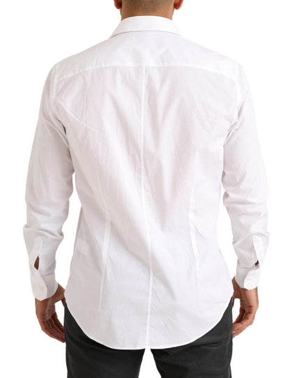 Dolce & Gabbana Elegant Slim Fit Cotton Dress Shirt