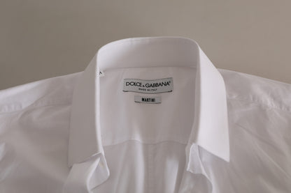 Dolce & Gabbana Elegant Slim Fit Cotton Dress Shirt