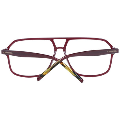 Scotch & Soda Burgundy Men Optical Frames