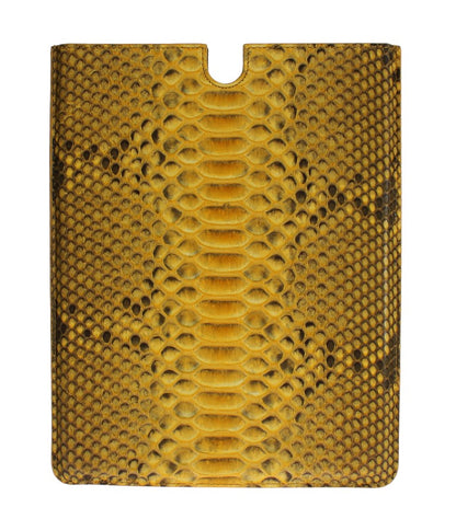 Dolce & Gabbana Yellow Snakeskin P2 Tablet eBook Cover