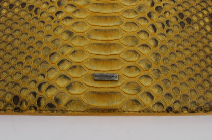 Dolce & Gabbana Yellow Snakeskin P2 Tablet eBook Cover