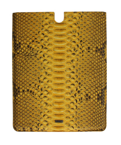 Dolce & Gabbana Yellow Snakeskin P2 Tablet eBook Cover