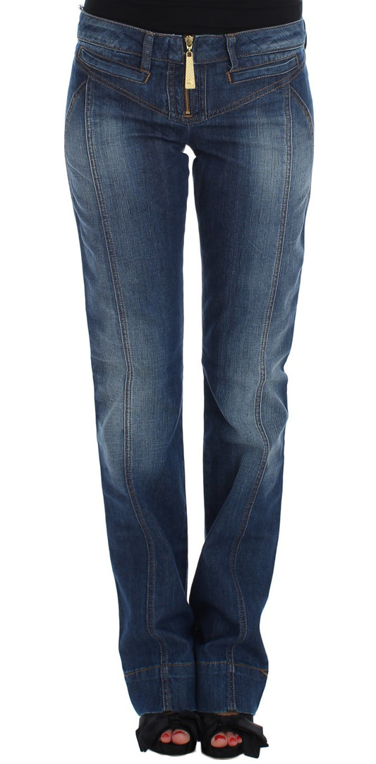 Cavalli Chic Boot Cut Blue Wash Denim