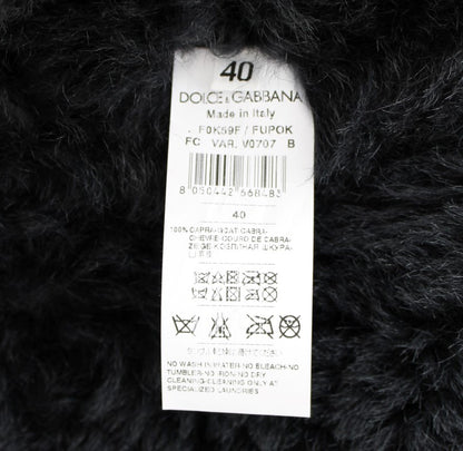 Dolce & Gabbana Exquisite Shearling Coat Jacket