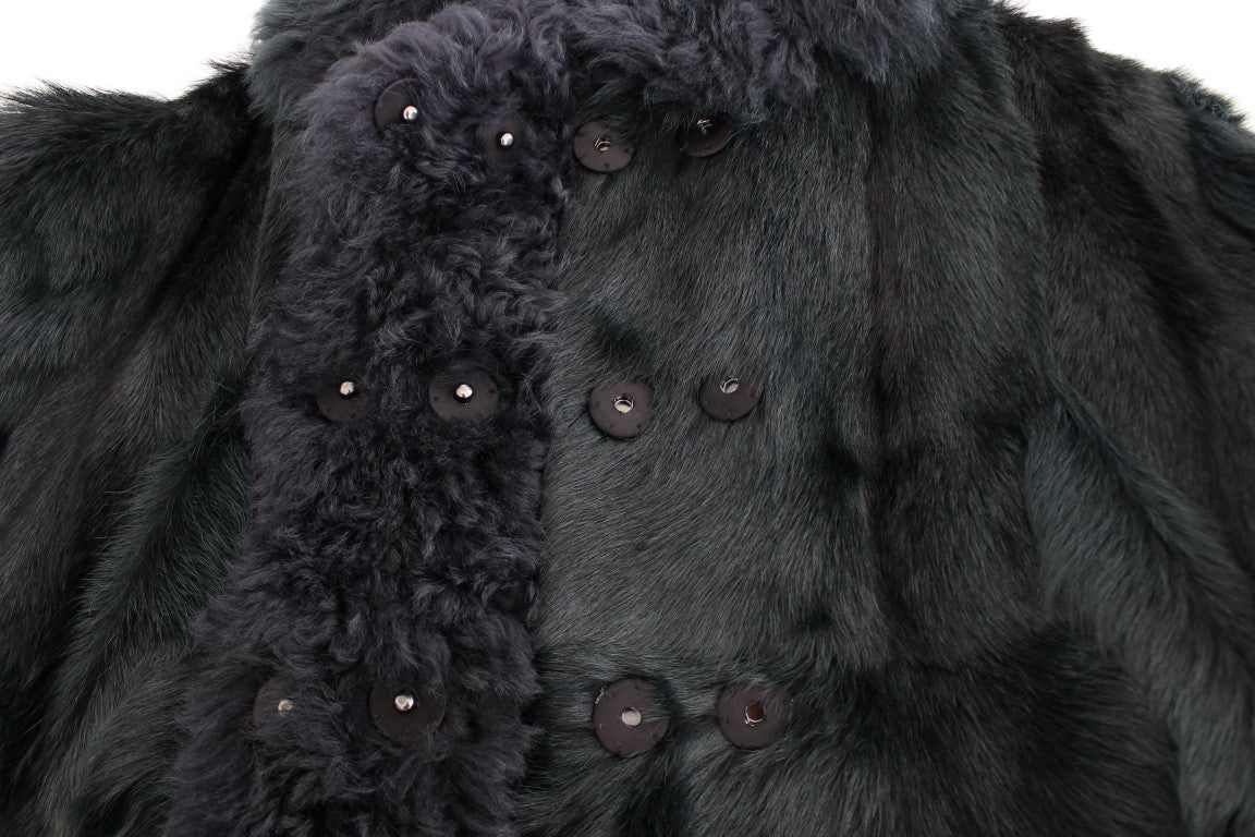 Dolce & Gabbana Exquisite Shearling Coat Jacket