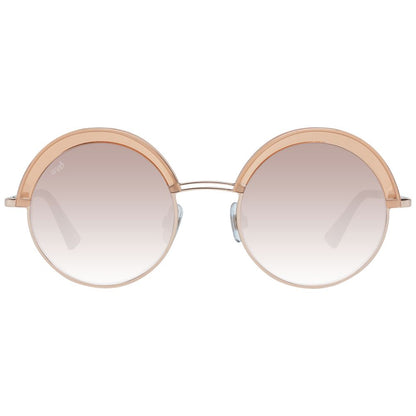 Web Rose Gold Women Sunglasses