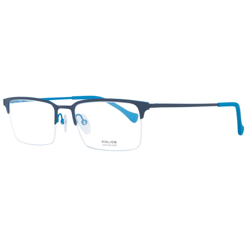 Police Blue Men Optical Frames