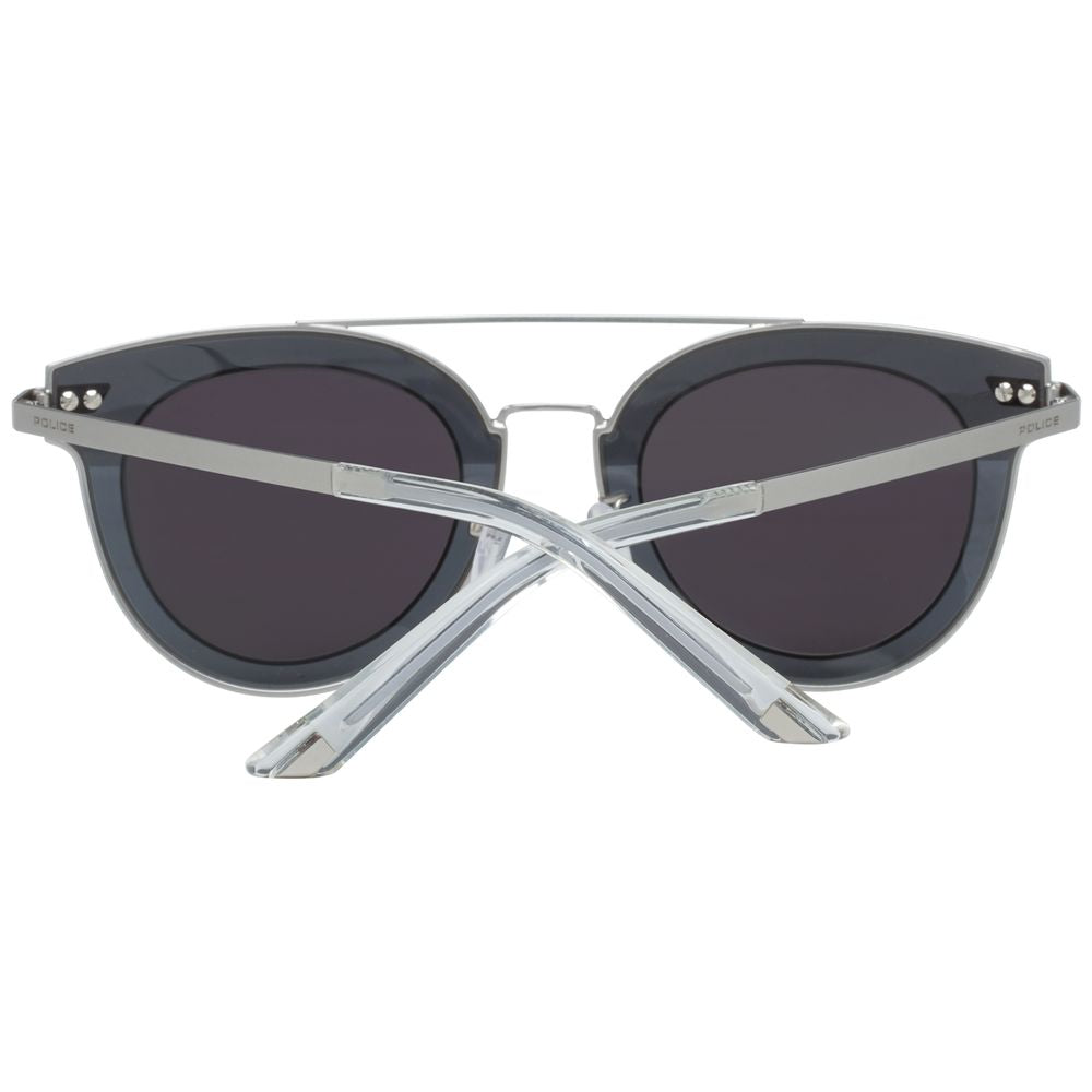 Police Silver Men Sunglasses