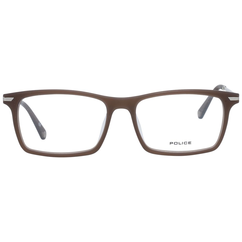 Police Brown Men Optical Frames