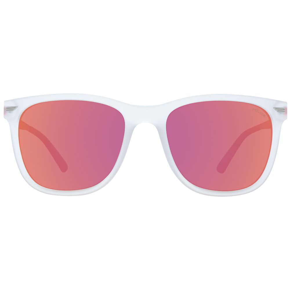 Police Transparent Men Sunglasses