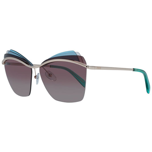 Emilio Pucci Gold Women Sunglasses