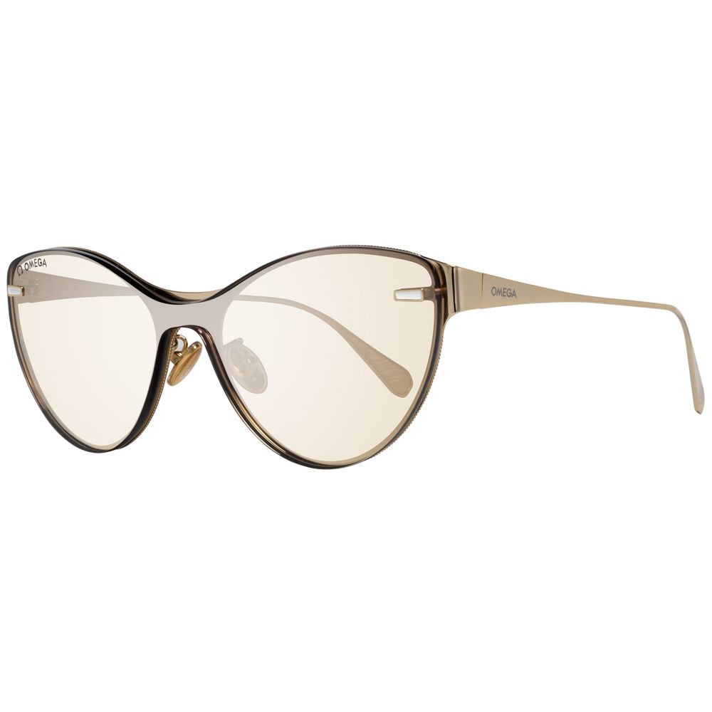 Omega Gold Women Sunglasses