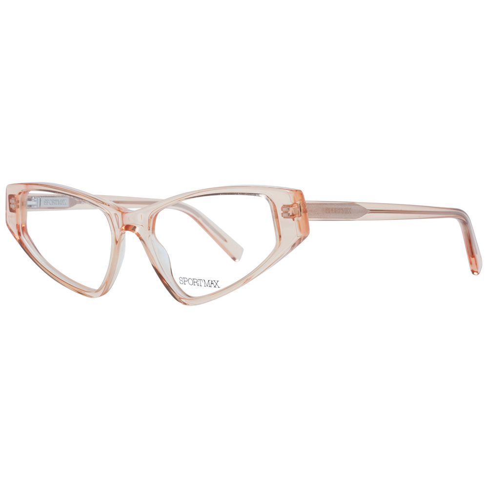 Sportmax Orange Women Optical Frames