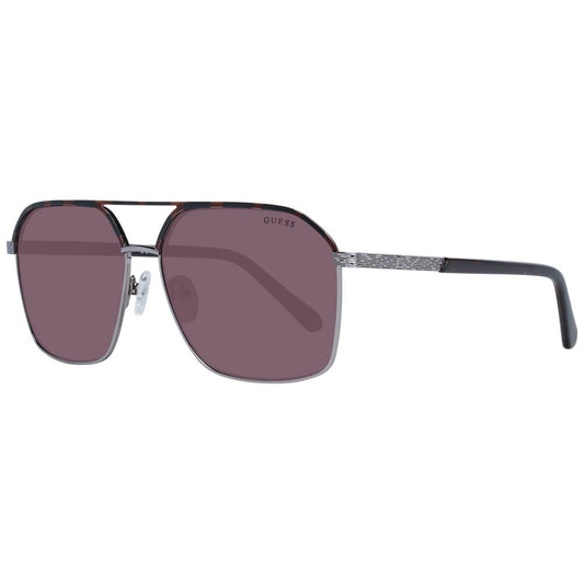 Guess Silver Men Sunglasses