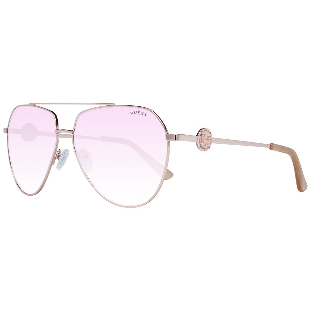 Guess Rose Gold Women Sunglasses