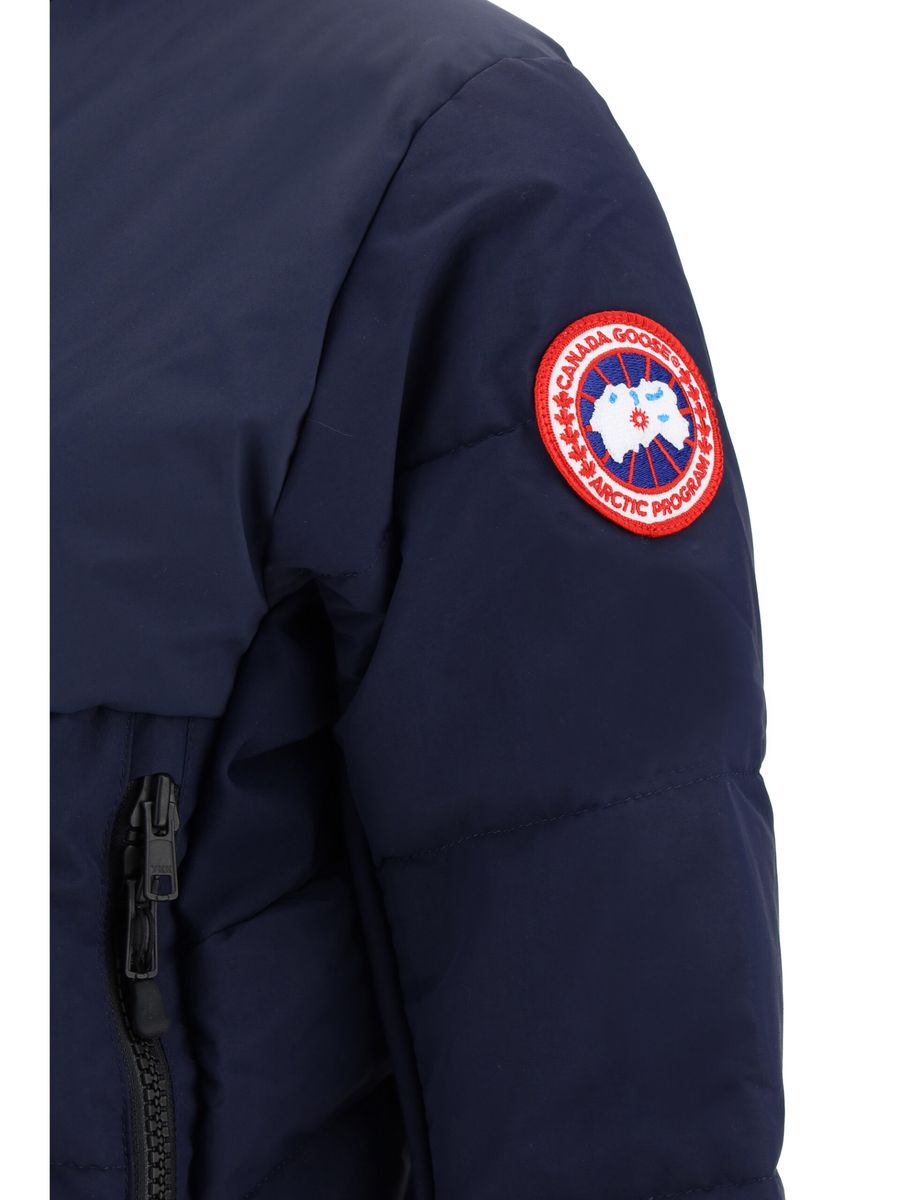 Canada Goose Elegant Hybridge Down Jacket in Atlantic Navy