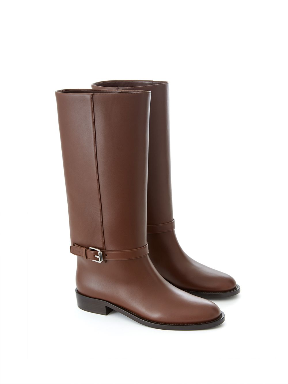 Burberry Equestrian Style Luxe Leather Boots