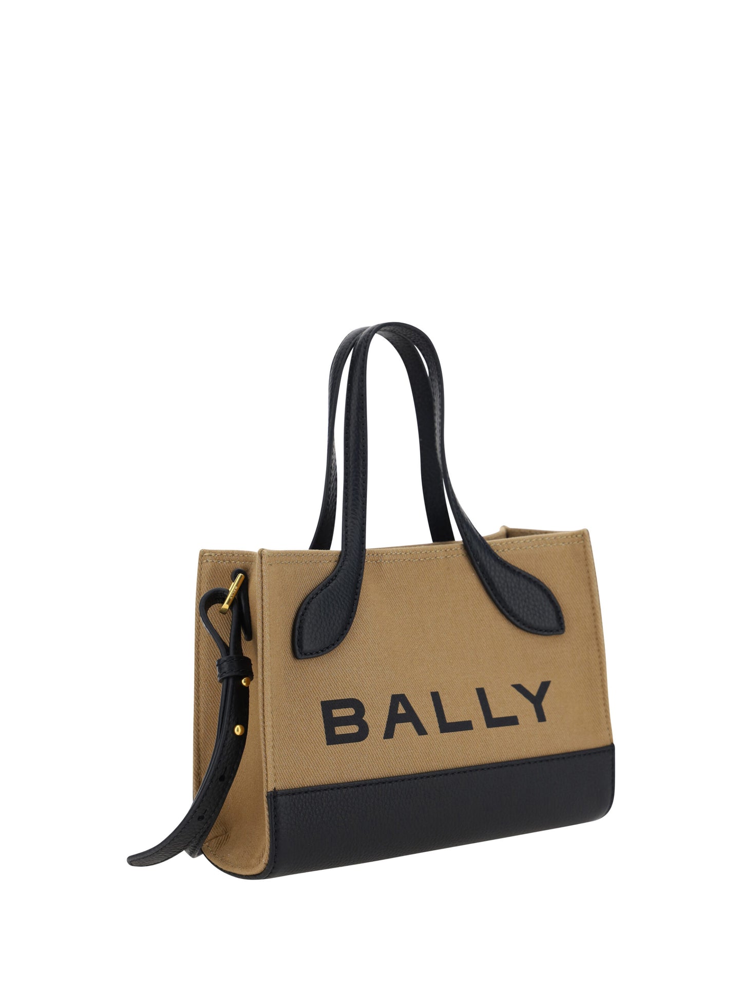 Bally Elegant Mini Two-Tone Leather Handbag