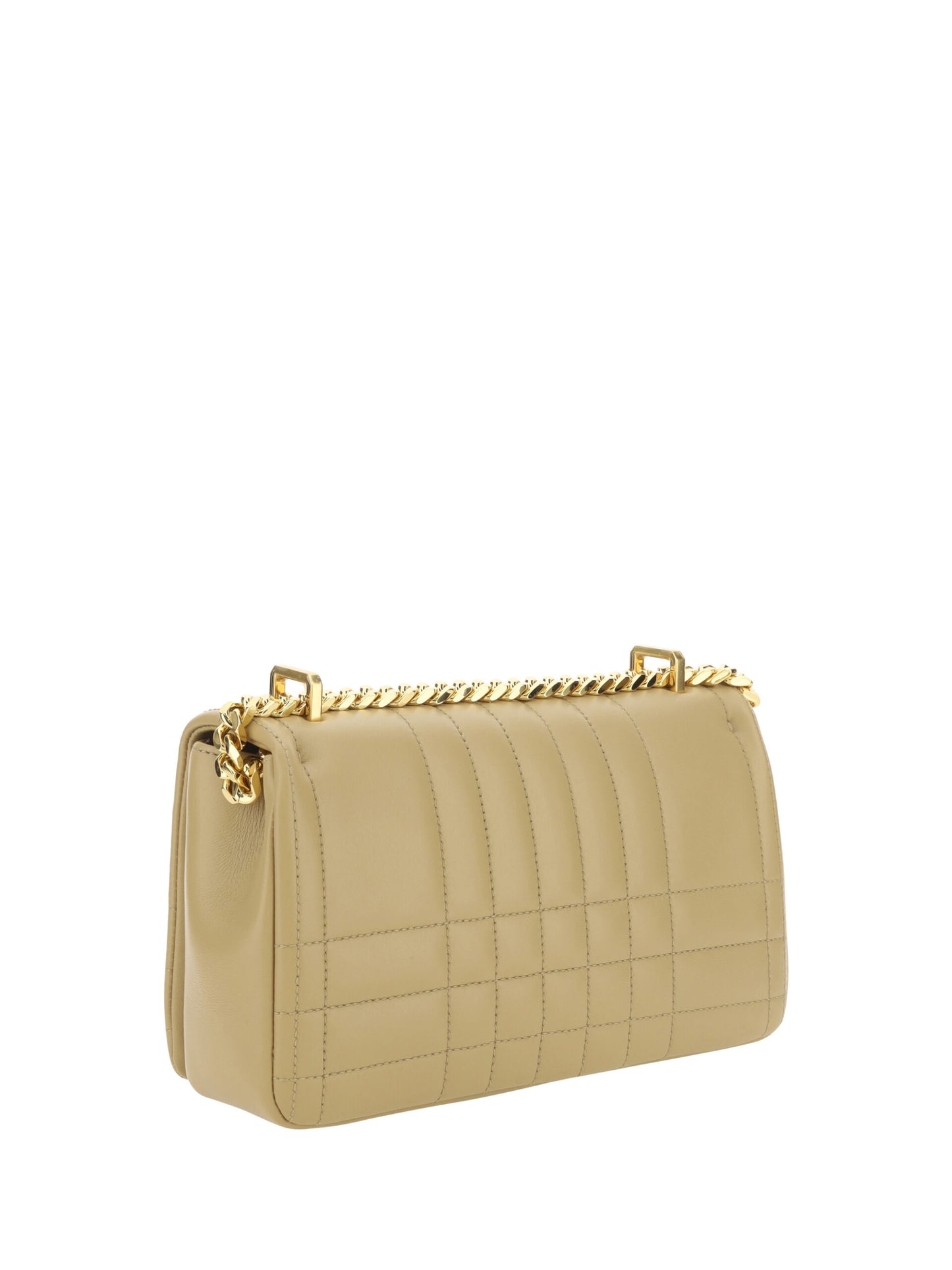 Burberry Elegant Quilted Lamb Leather Shoulder Bag