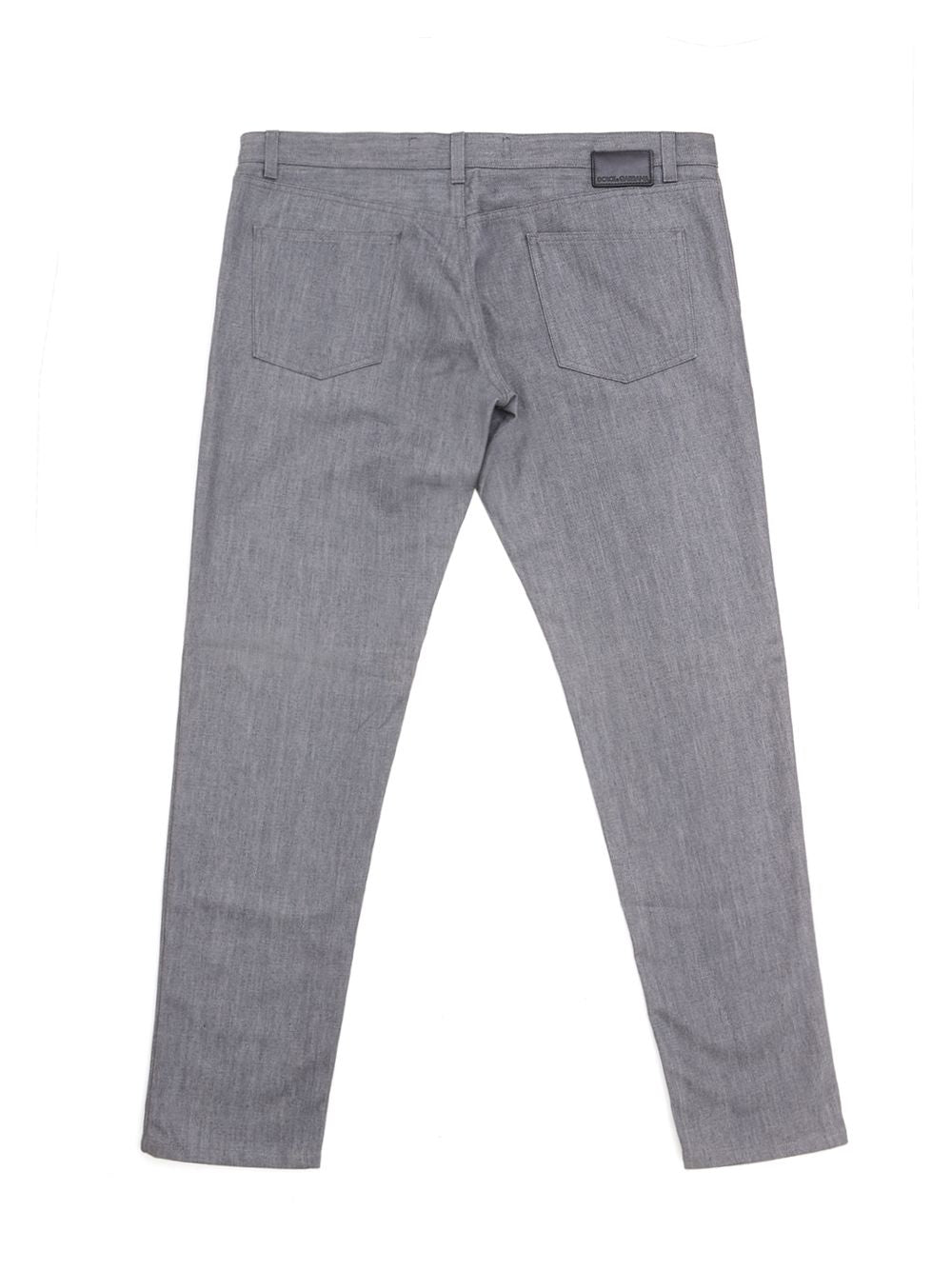 Dolce & Gabbana Elegant Grey Classic Fit Denim Jeans