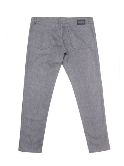 Dolce & Gabbana Elegant Grey Classic Fit Denim Jeans