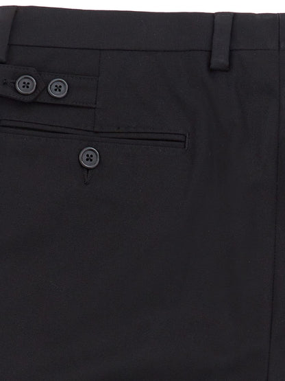 Dolce & Gabbana Svelte Black Cotton Chino Trousers