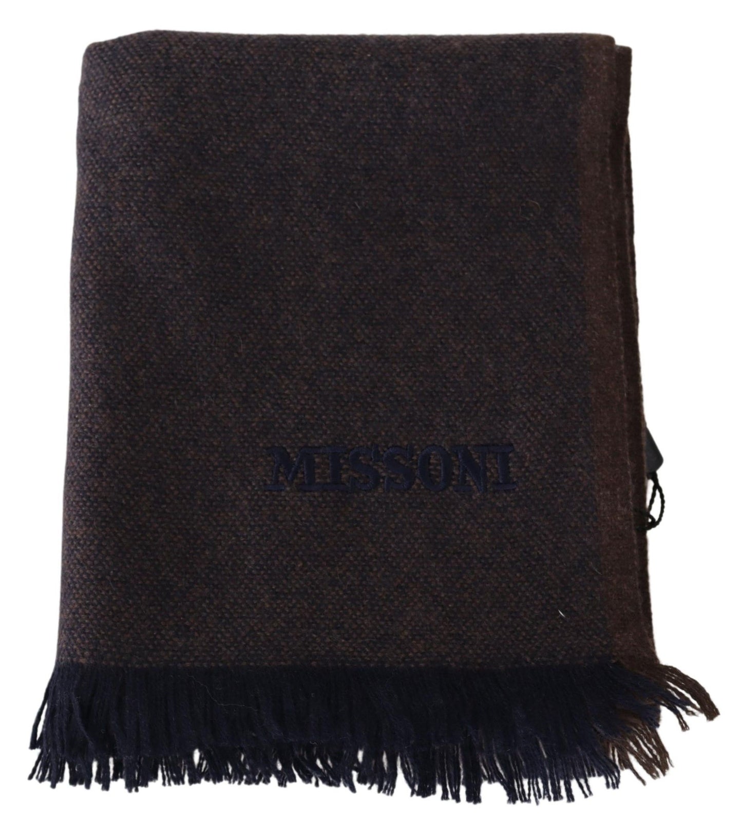 Missoni Luxurious Cashmere Unisex Scarf in Brown