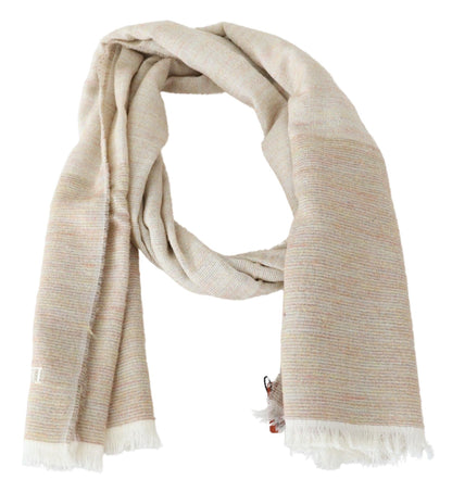 Missoni Elegant Multicolor Wool Scarf with Signature Design