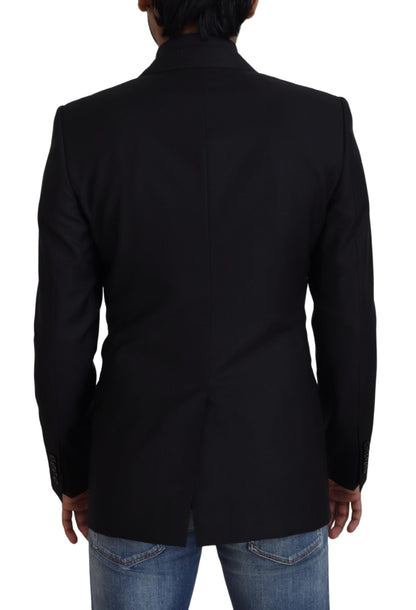 Dolce & Gabbana Elegant Slim Fit Wool-Silk Blazer