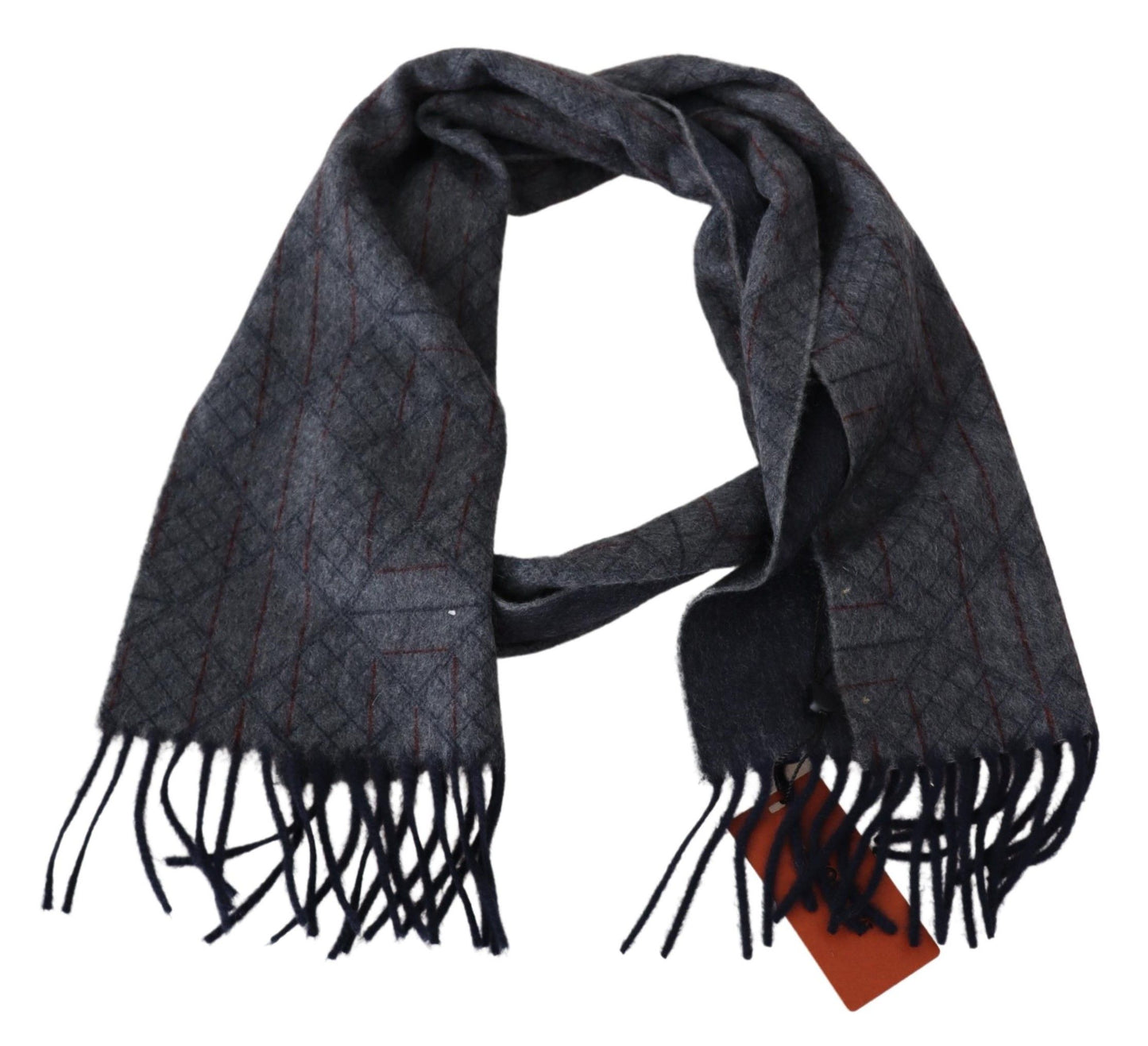 Missoni Elegant Striped Wool Scarf