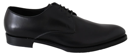 Dolce & Gabbana Black Leather SARTORIA Hand Made Shoes