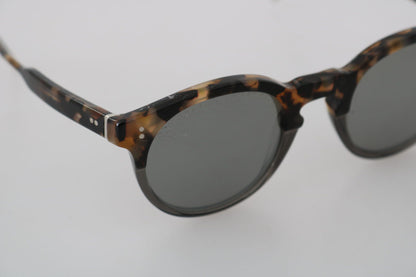 Dolce & Gabbana Elegant Leopard Pattern Men's Sunglasses