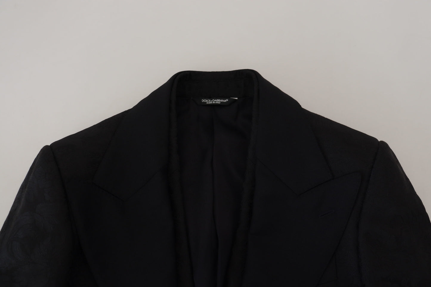 Dolce & Gabbana Elegant Black Martini Suit for the Modern Man