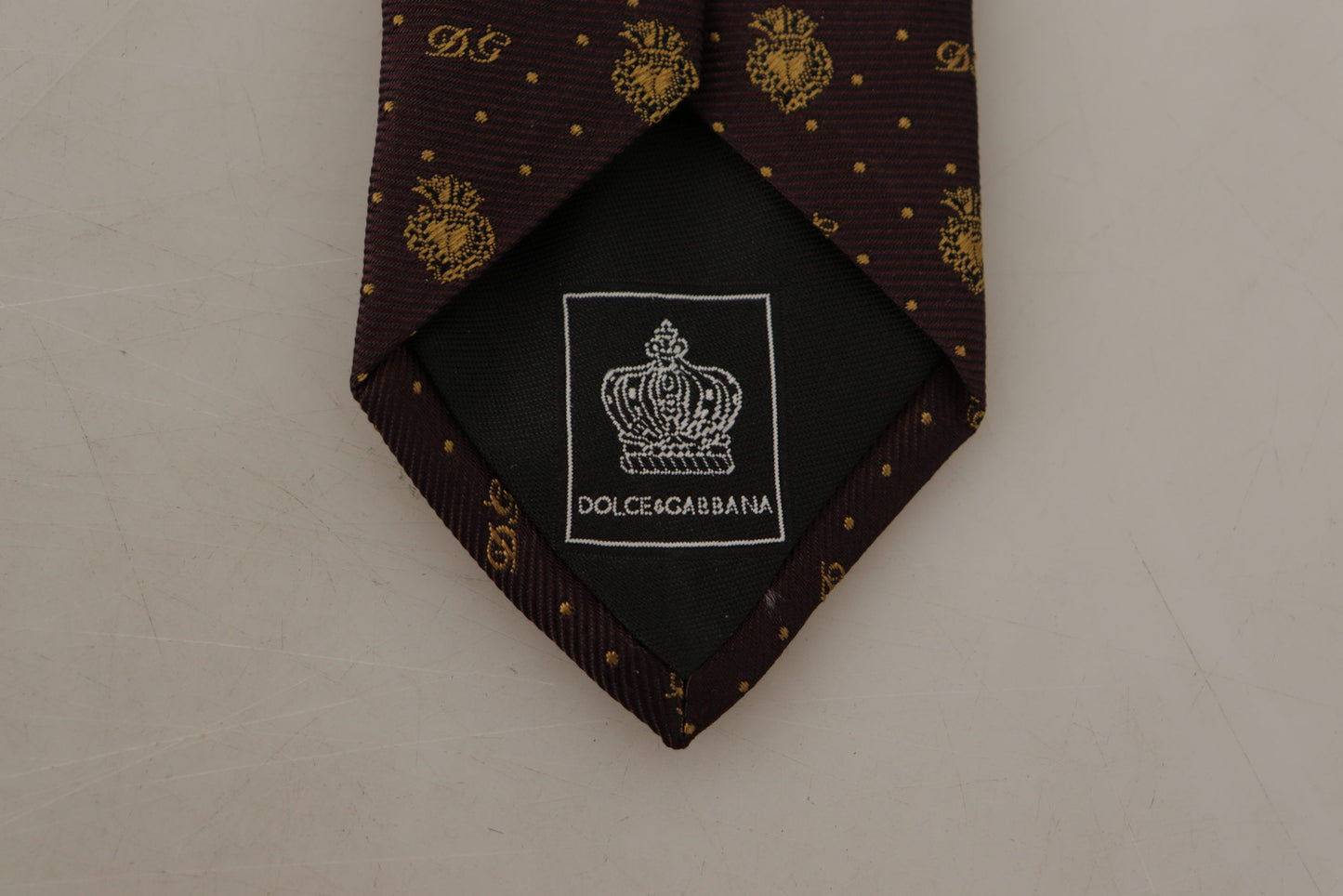 Dolce & Gabbana Elegant Black Silk Tie