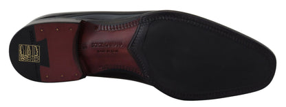 Dolce & Gabbana Sleek Black Patent Loafers