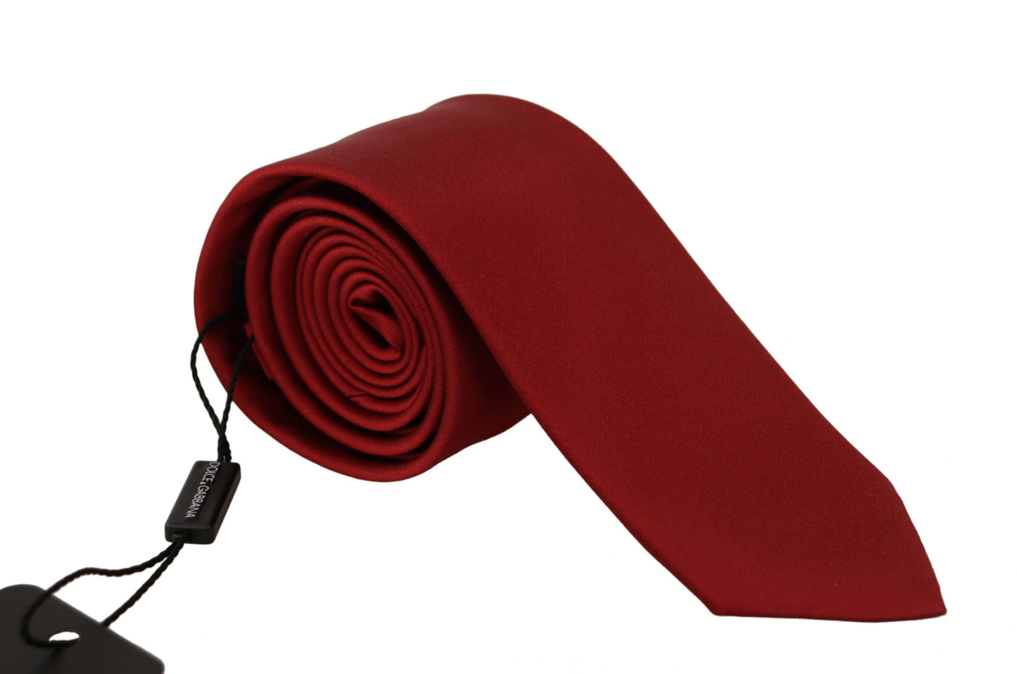 Dolce & Gabbana Exclusive Silk Red Tie