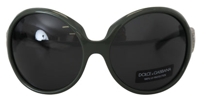 Dolce & Gabbana Emerald Allure Oversized Sunglasses