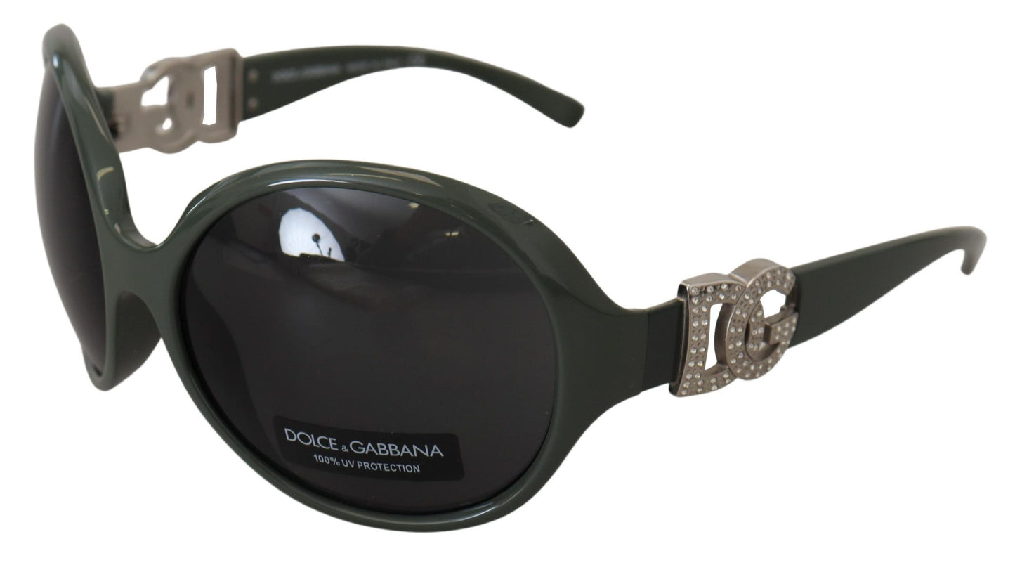 Dolce & Gabbana Emerald Allure Oversized Sunglasses