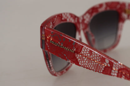 Dolce & Gabbana Chic Sicilian Lace Tinted Sunglasses