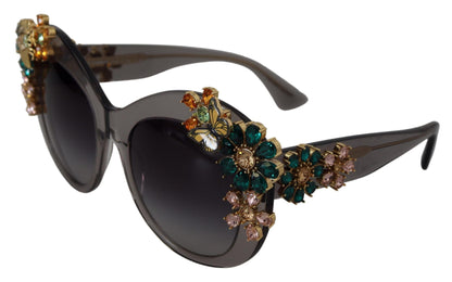 Dolce & Gabbana Crystal-Cat Eye Luxury Sunglasses