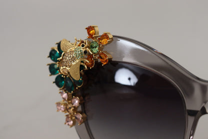 Dolce & Gabbana Crystal-Cat Eye Luxury Sunglasses