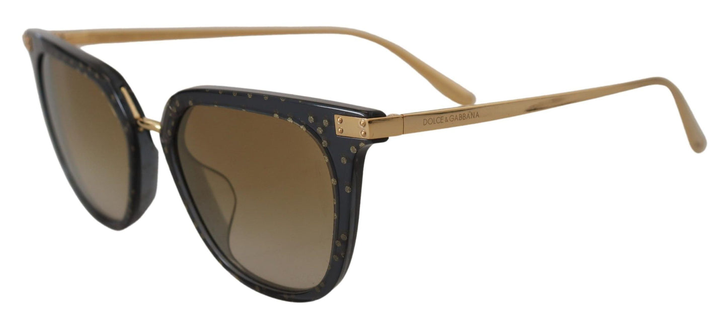 Dolce & Gabbana Chic Irregular-Shaped Designer Sunglasses