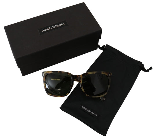 Dolce & Gabbana Chic Wayfarer Sunglasses in Havana