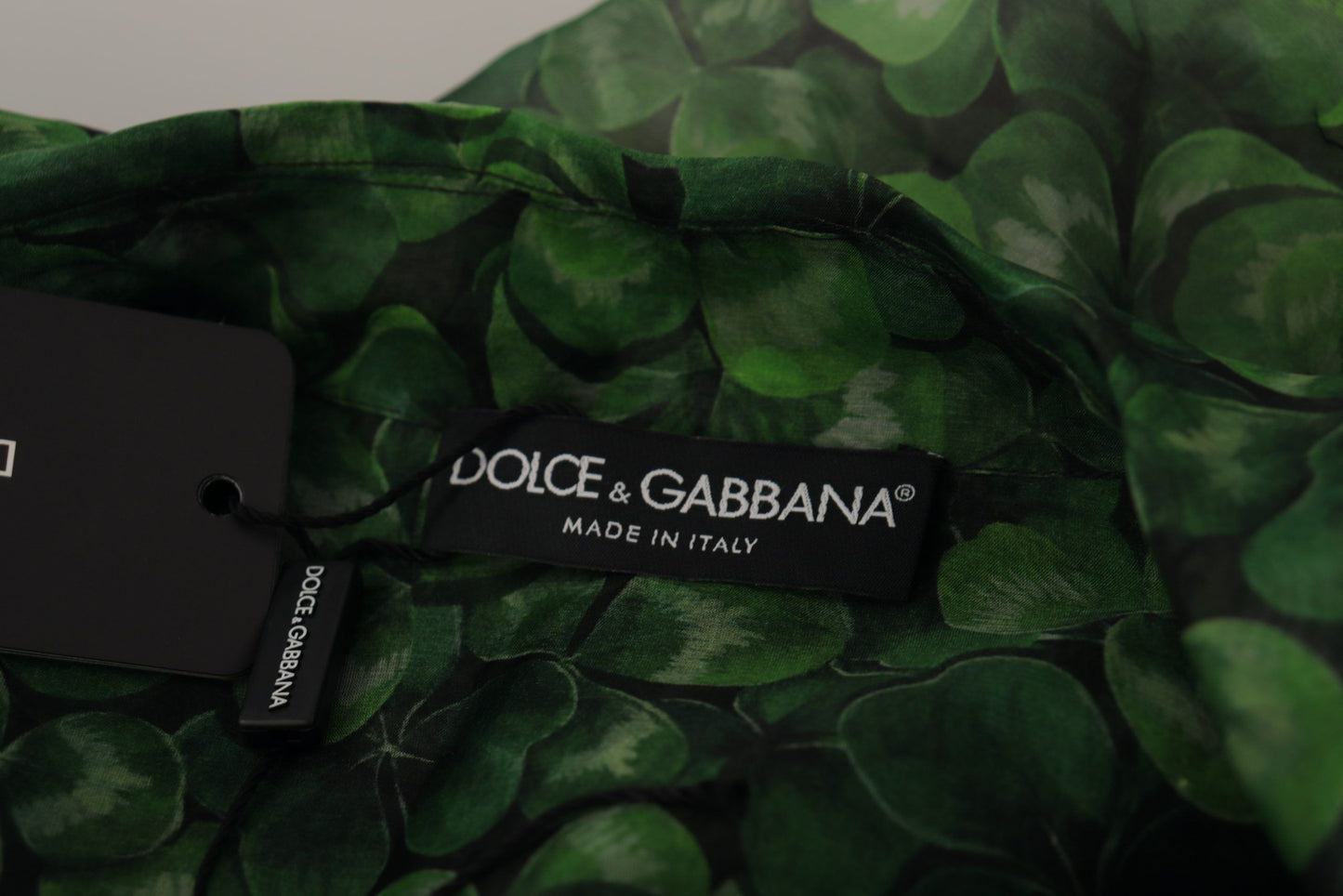 Dolce & Gabbana Enchanting Sheer Silk Organza Trench Coat