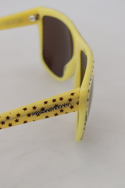 Dolce & Gabbana Stellar Chic Square Sunglasses in Yellow