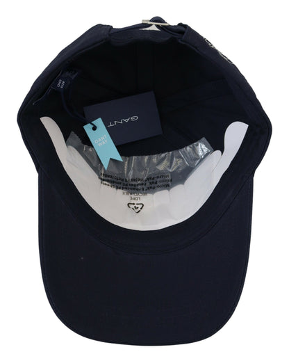 Gant Elegant Blue Cotton Baseball Hat